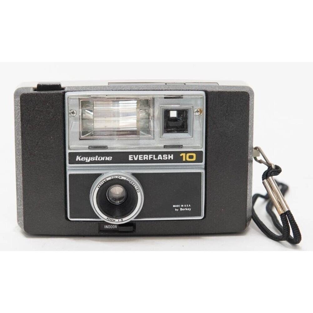 Vintage Keystone Everflash 10 Instant Loading Electronic Flash Camera